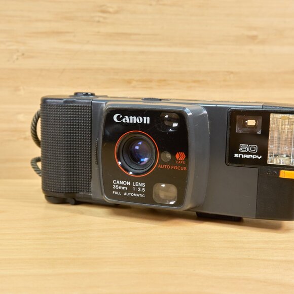 Canon Snappy 50 Film Point and Shoot Camera, Made in Taiwan - Picture 2 of 8